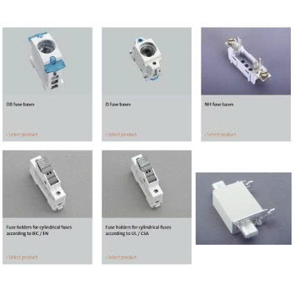 Cầu chì  NH lớp gG FUSE 100A 03919 Wohner